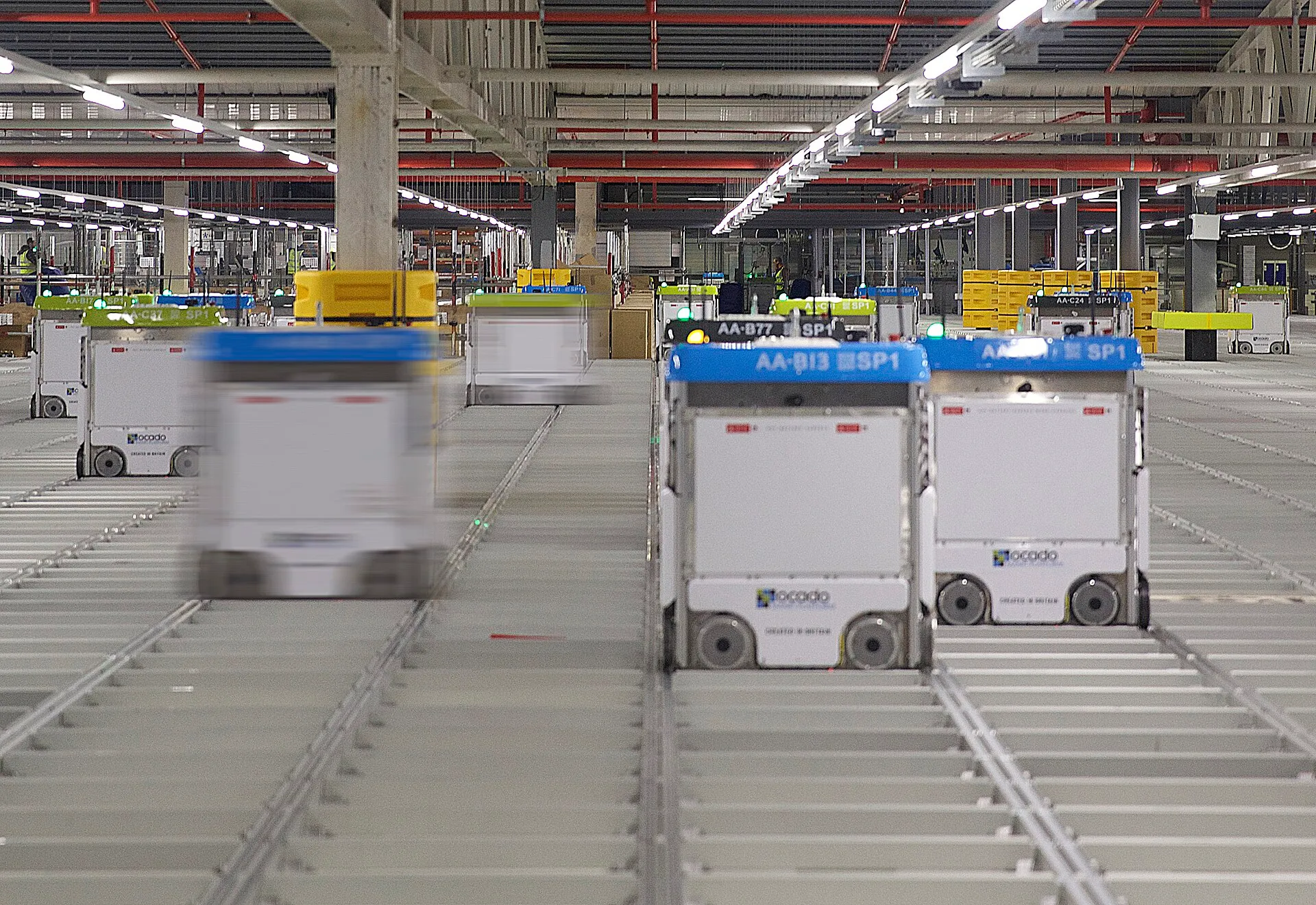 automated warehouse robots logistics