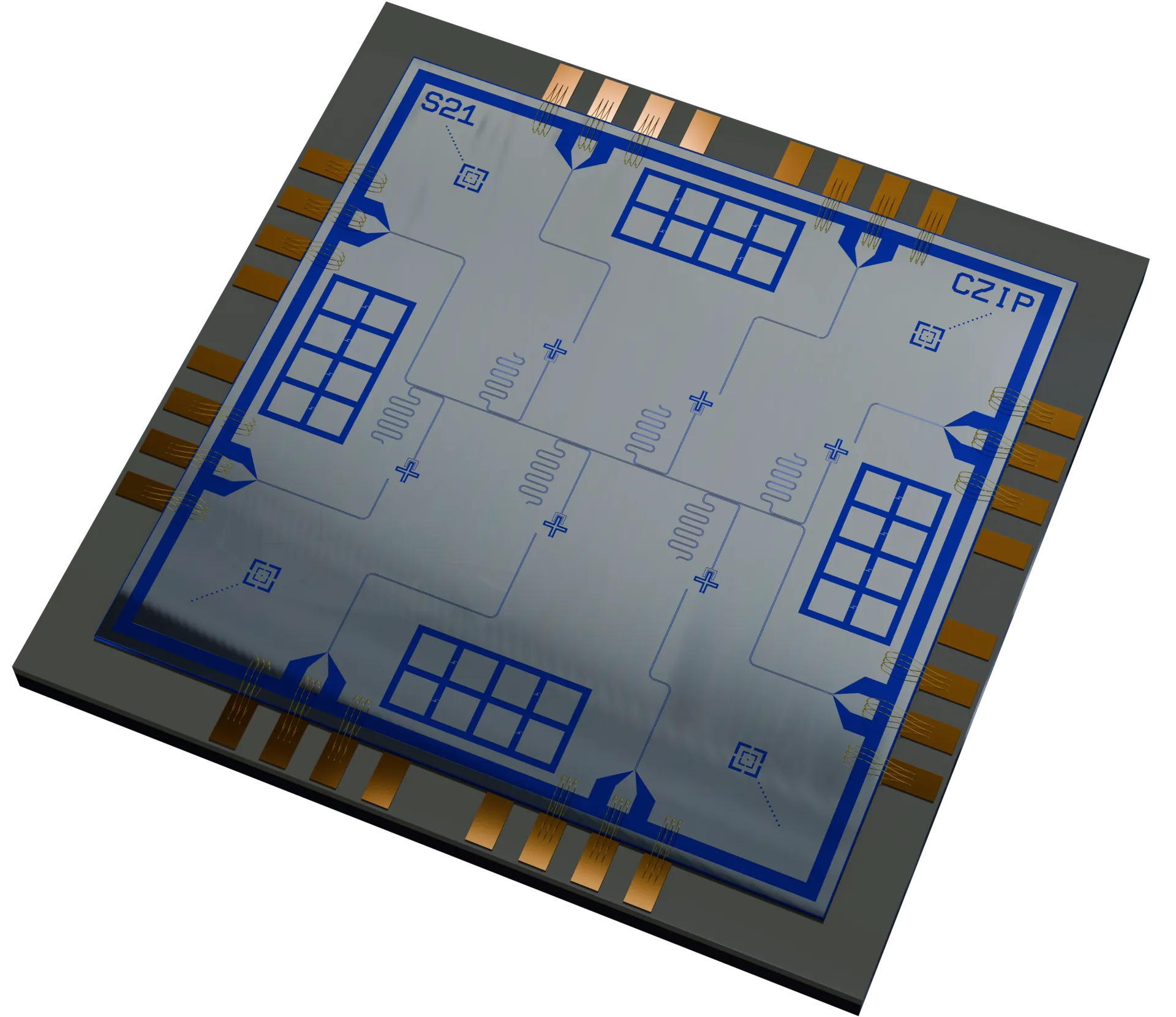quantum computer processor chip