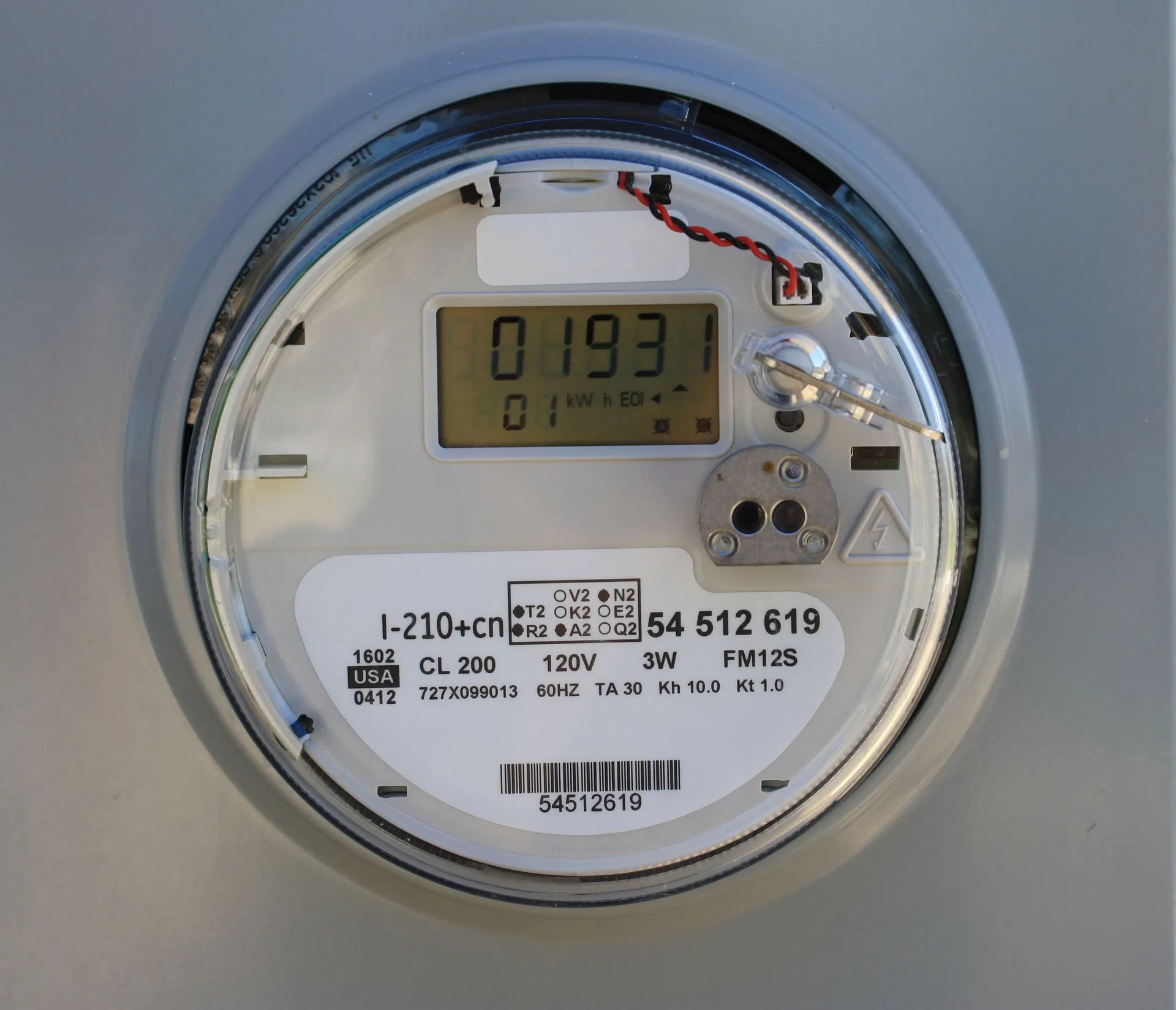 home electricity meter smart meter